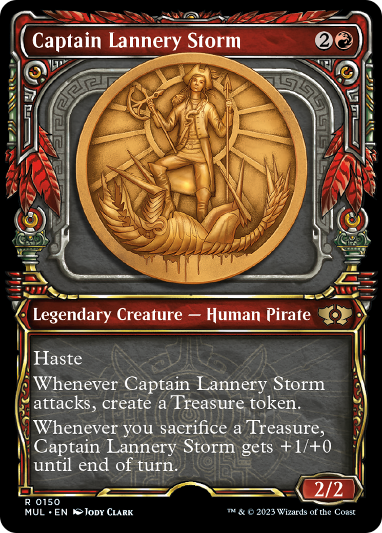 Captain Lannery Storm (Halo Foil) [Multiverse Legends] | Yard's Games Ltd