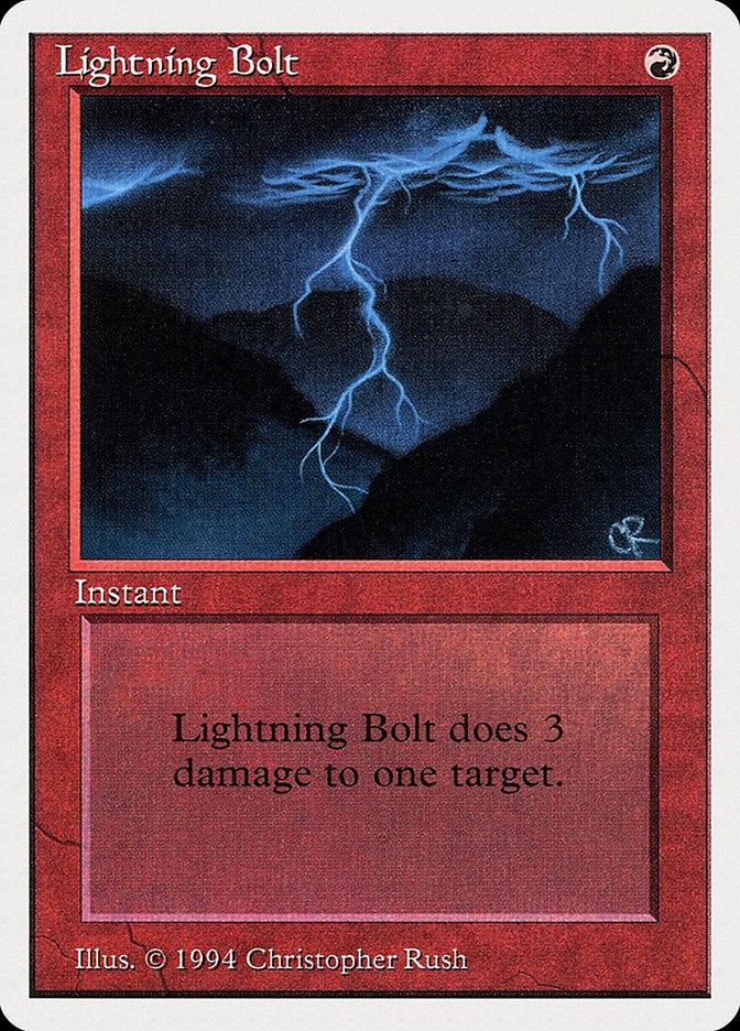 Lightning Bolt [Summer Magic / Edgar] | Yard's Games Ltd