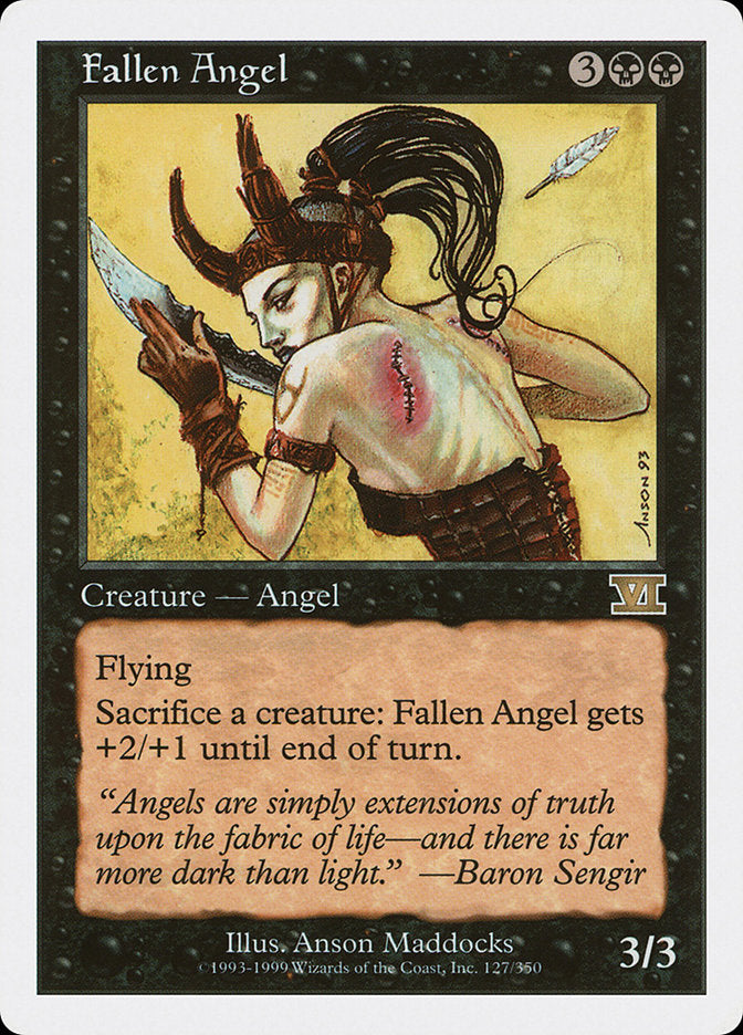 Fallen Angel [Classic Sixth Edition] | Yard's Games Ltd