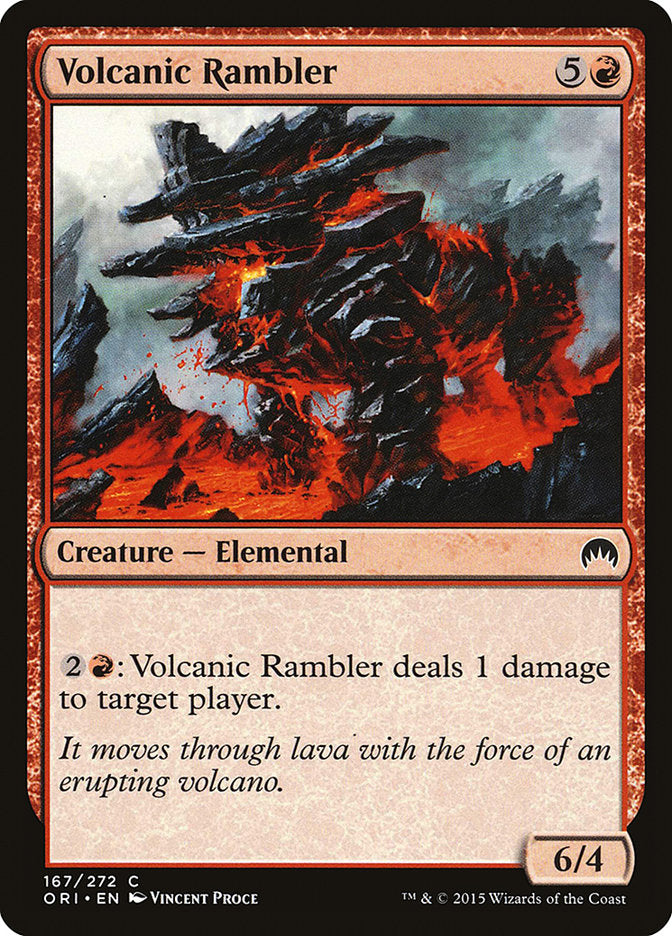 Volcanic Rambler [Magic Origins] | Yard's Games Ltd