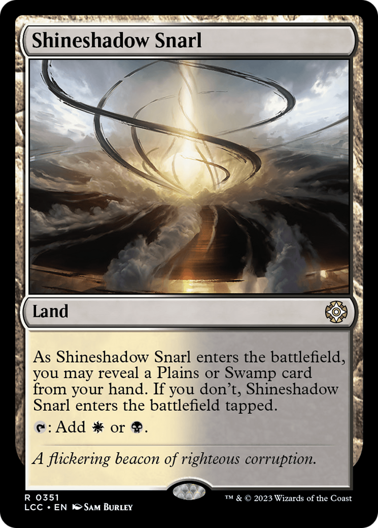 Shineshadow Snarl [The Lost Caverns of Ixalan Commander] | Yard's Games Ltd