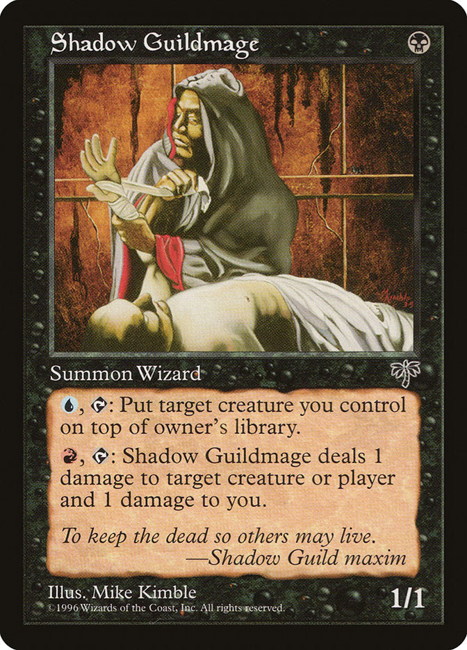 Shadow Guildmage [Mirage] | Yard's Games Ltd