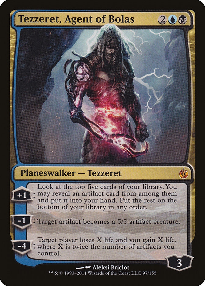 Tezzeret, Agent of Bolas [Mirrodin Besieged] | Yard's Games Ltd