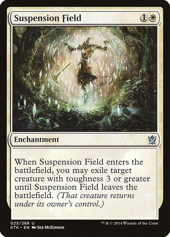 Suspension Field [Khans of Tarkir] | Yard's Games Ltd