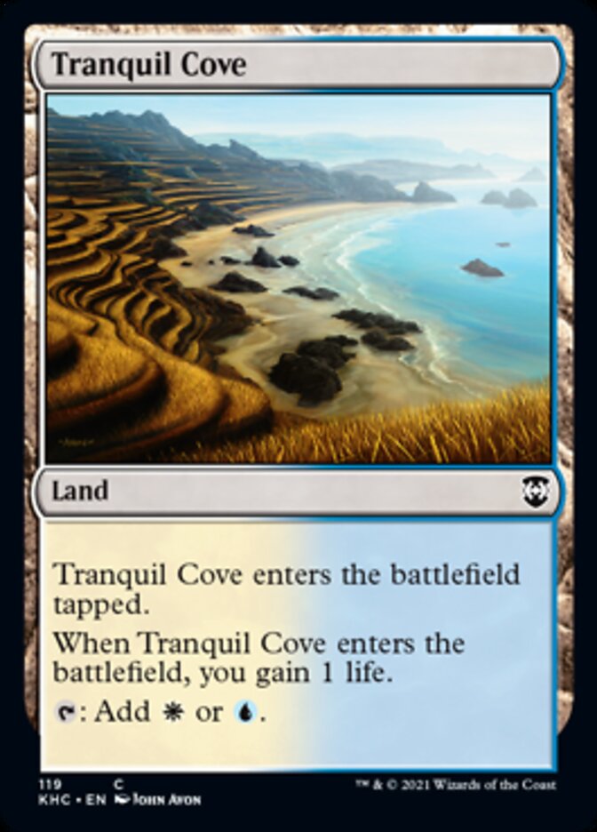 Tranquil Cove [Kaldheim Commander] | Yard's Games Ltd