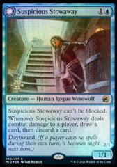 Suspicious Stowaway // Seafaring Werewolf [Innistrad: Midnight Hunt Prerelease Promos] | Yard's Games Ltd