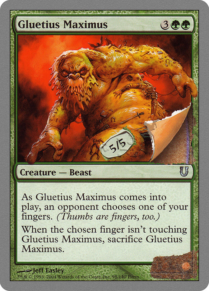 Gluetius Maximus [Unhinged] | Yard's Games Ltd