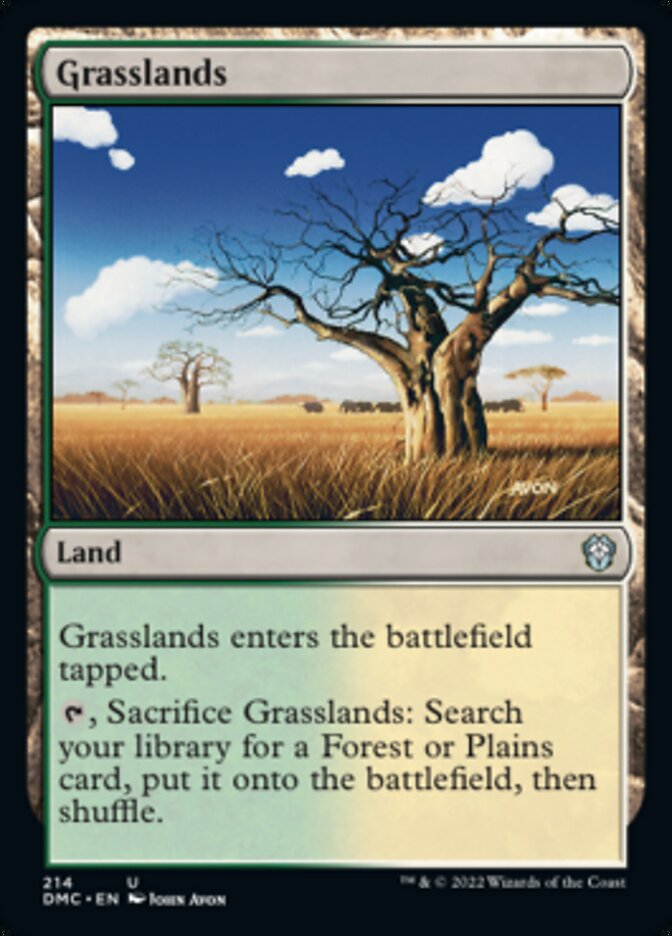 Grasslands [Dominaria United Commander] | Yard's Games Ltd