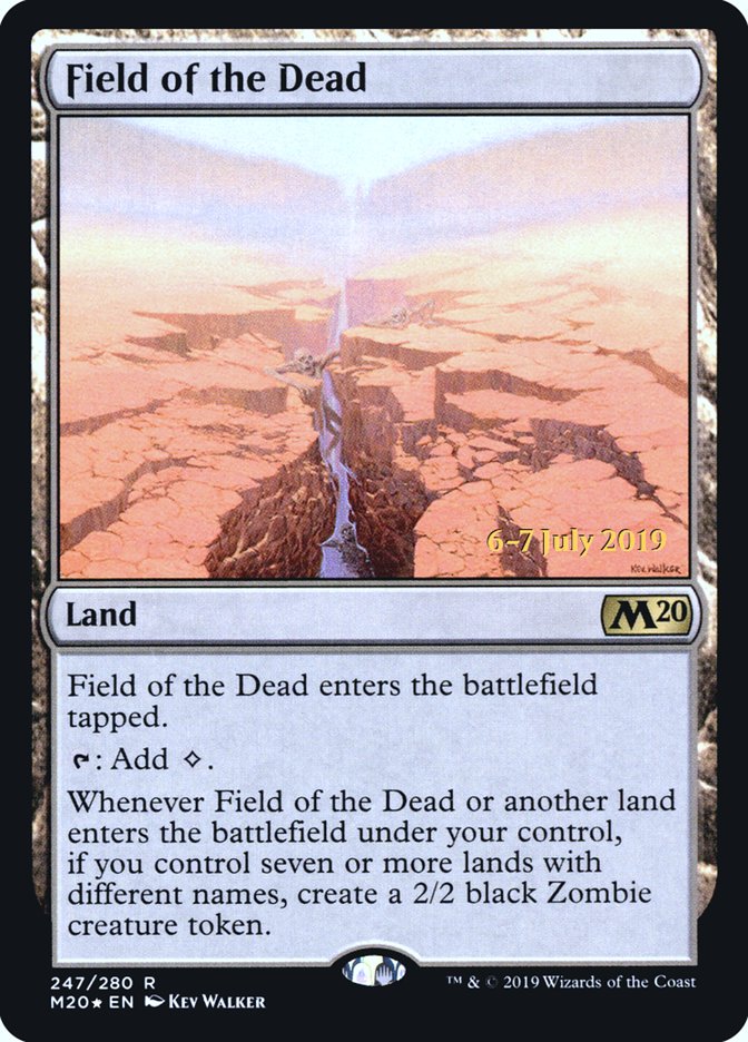 Field of the Dead [Core Set 2020 Prerelease Promos] | Yard's Games Ltd