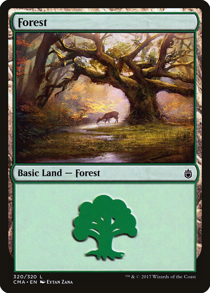 Forest (320) [Commander Anthology] | Yard's Games Ltd