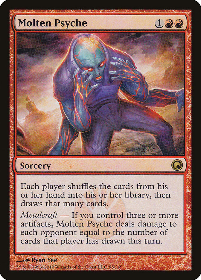 Molten Psyche [Scars of Mirrodin] | Yard's Games Ltd