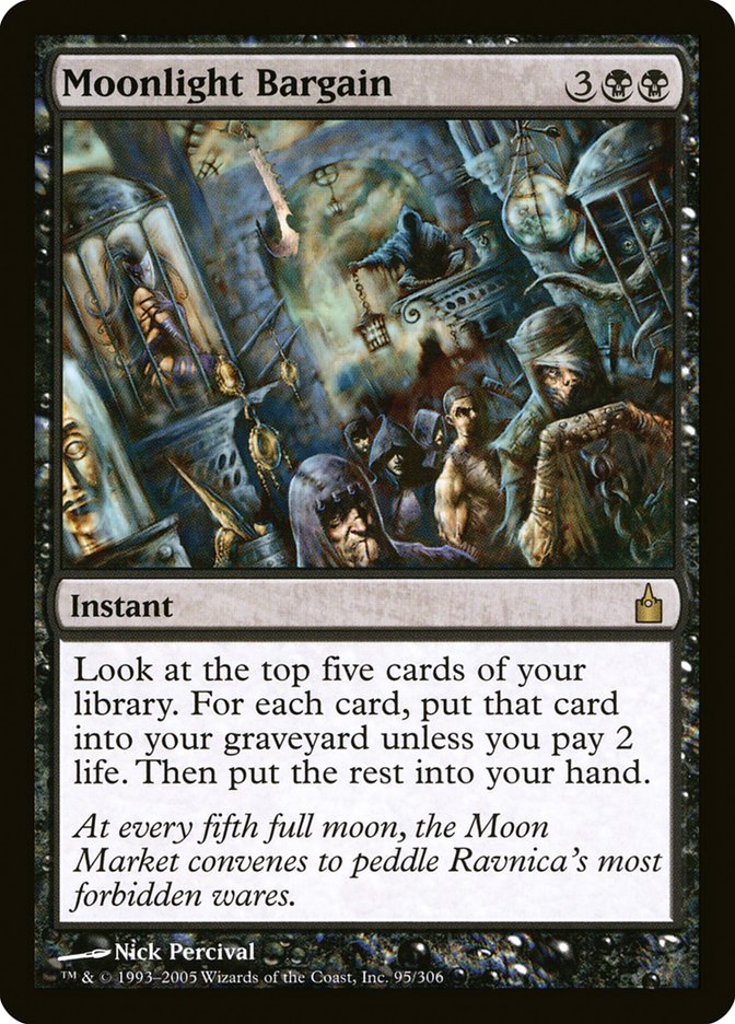 Moonlight Bargain [Ravnica: City of Guilds] | Yard's Games Ltd