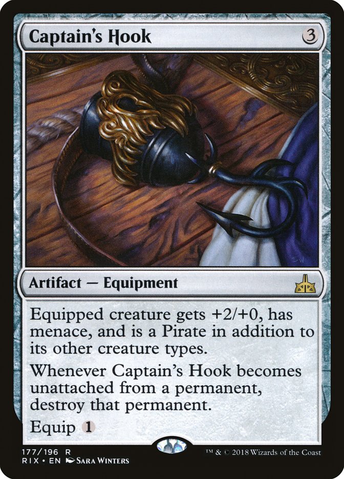 Captain's Hook [Rivals of Ixalan] | Yard's Games Ltd