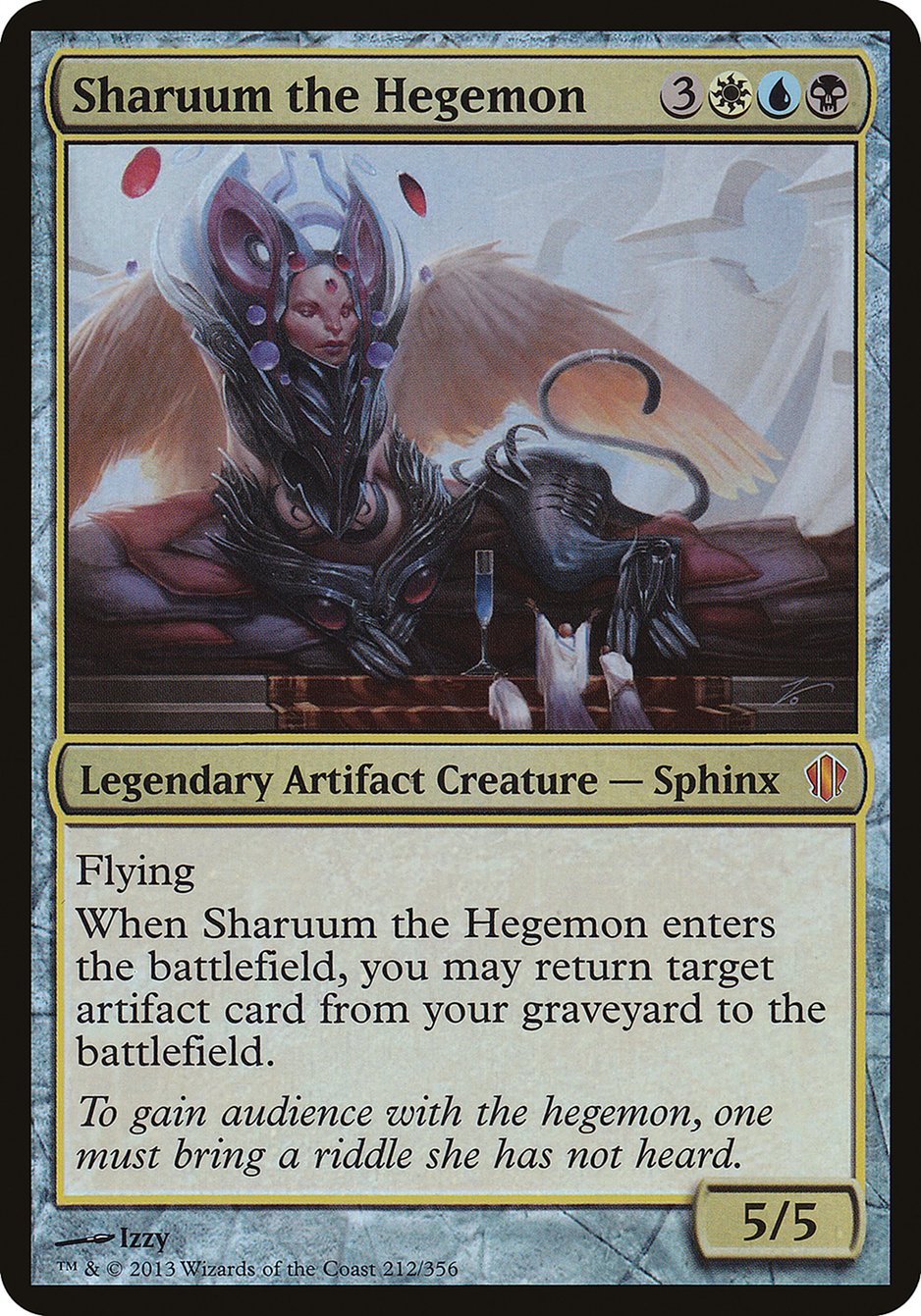 Sharuum the Hegemon (Oversized) [Commander 2013 Oversized] | Yard's Games Ltd