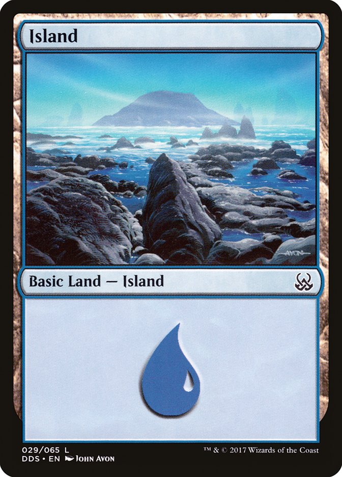 Island (29) [Duel Decks: Mind vs. Might] | Yard's Games Ltd