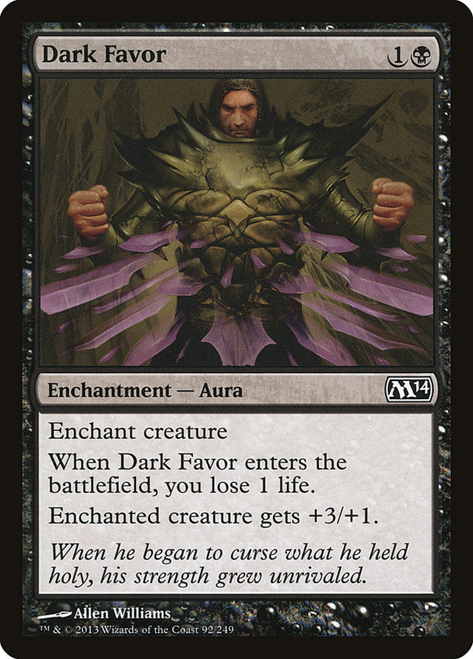 Dark Favor [Magic 2014] | Yard's Games Ltd