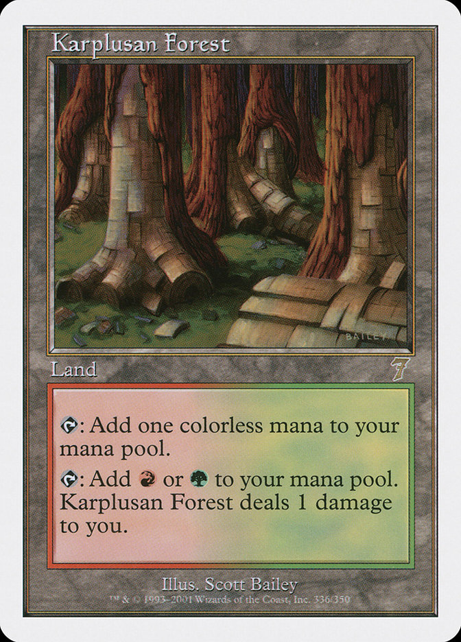 Karplusan Forest [Seventh Edition] | Yard's Games Ltd