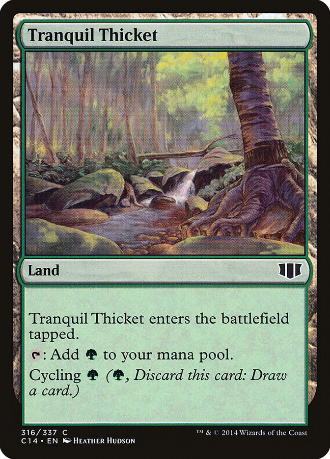 Tranquil Thicket [Commander 2014] | Yard's Games Ltd