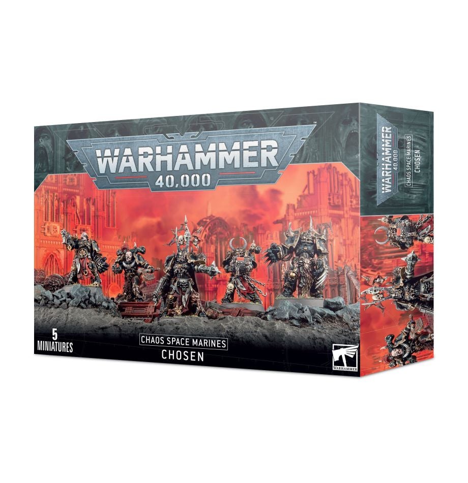 Warhammer 40,000 - Chaos Space Marines - Chosen | Yard's Games Ltd