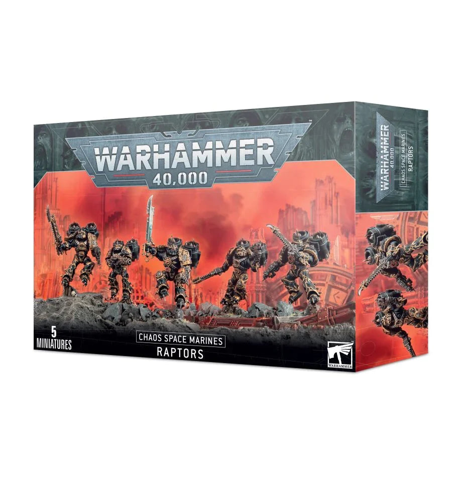 Warhammer: 40k - Chaos Space Marines - Raptors | Yard's Games Ltd