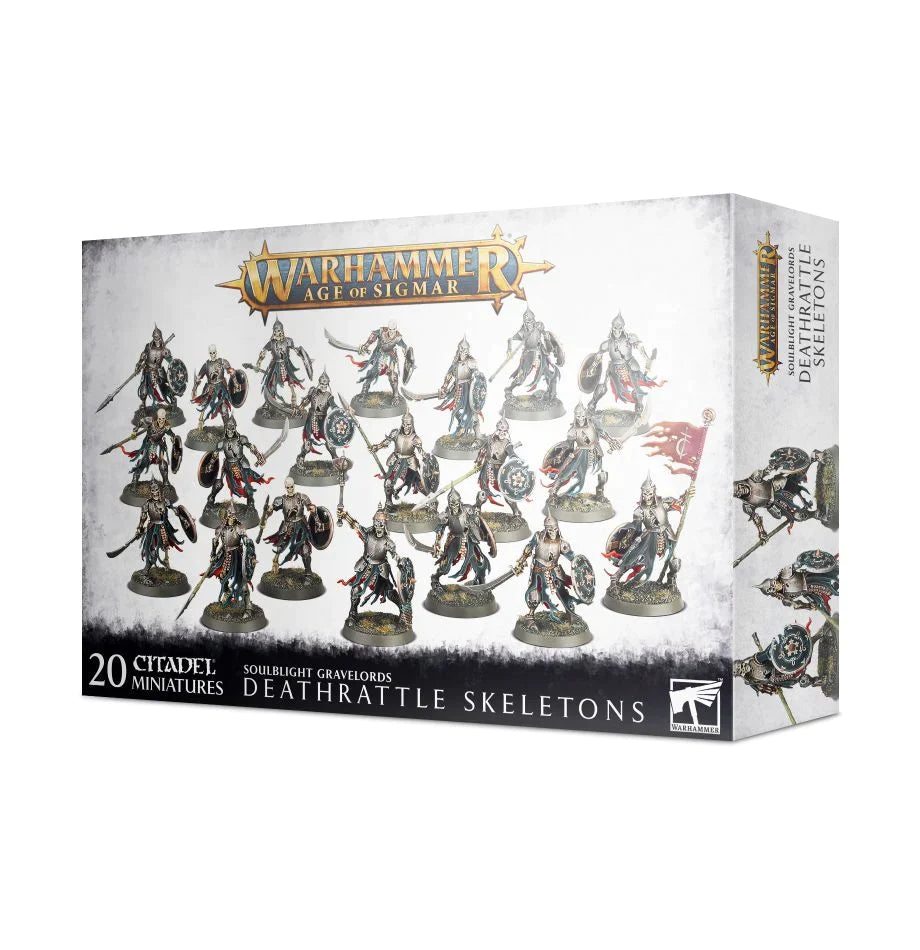 Warhammer: Age of Sigmar - Deathrattle - Skeleton Warriors | Yard's Games Ltd