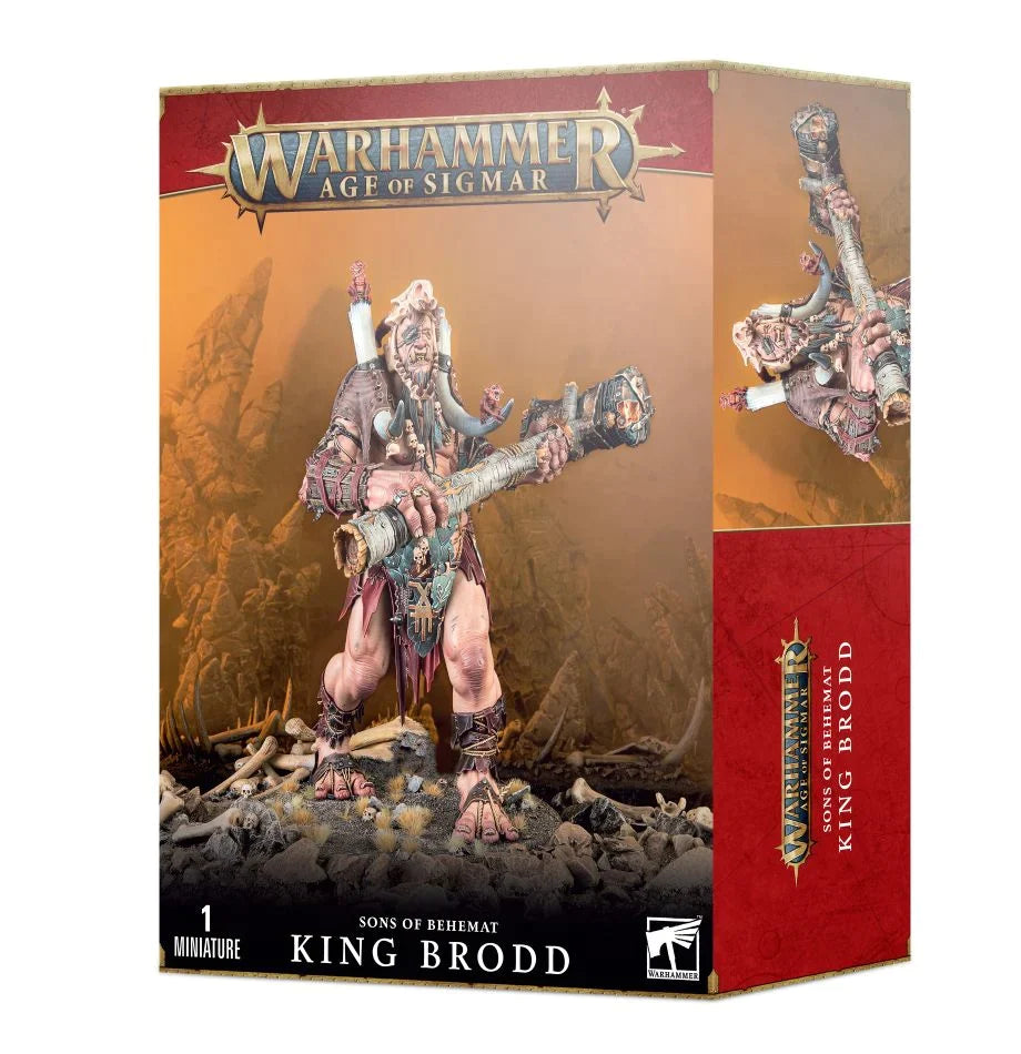 Warhammer Age of Sigmar - Sons of Behemat - King Brodd | Yard's Games Ltd