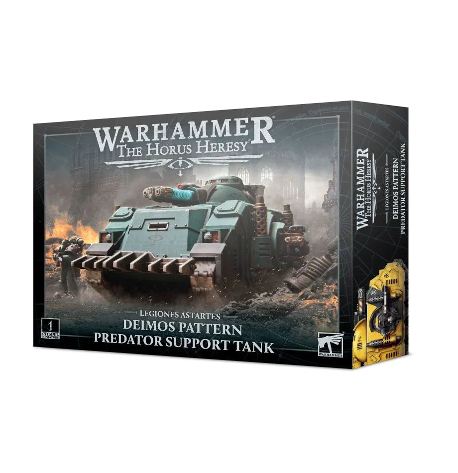 Warhammer: The Horus Heresay - Legiones Astartes - Deimos Pattern Predator Support Tank | Yard's Games Ltd