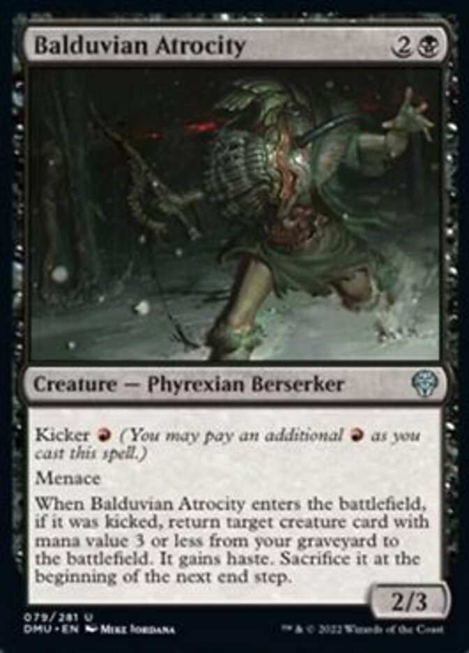 Balduvian Atrocity [Dominaria United] | Yard's Games Ltd