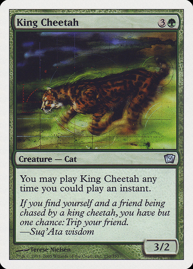 King Cheetah [Ninth Edition] | Yard's Games Ltd