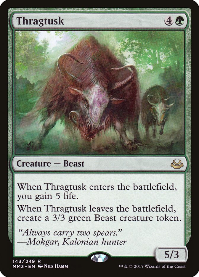 Thragtusk [Modern Masters 2017] | Yard's Games Ltd