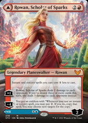 Rowan, Scholar of Sparks // Will, Scholar of Frost (Borderless) [Strixhaven: School of Mages] | Yard's Games Ltd