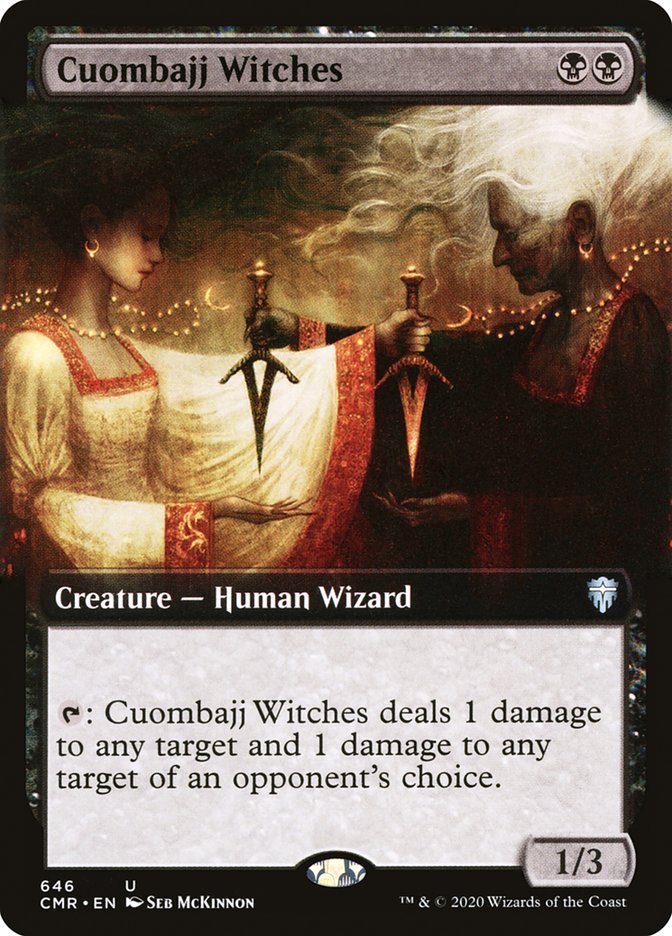 Cuombajj Witches (Extended Art) [Commander Legends] | Yard's Games Ltd