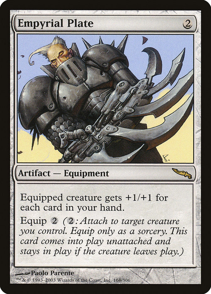 Empyrial Plate [Mirrodin] | Yard's Games Ltd