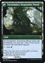 Turntimber Symbiosis // Turntimber, Serpentine Wood [Zendikar Rising Prerelease Promos] | Yard's Games Ltd