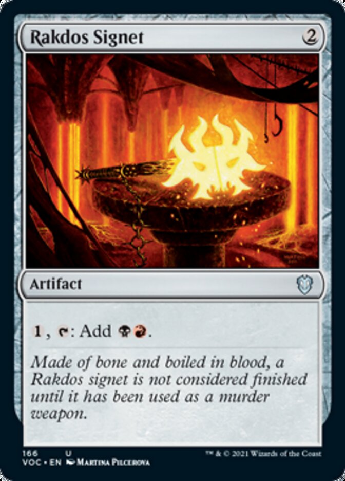 Rakdos Signet [Innistrad: Crimson Vow Commander] | Yard's Games Ltd