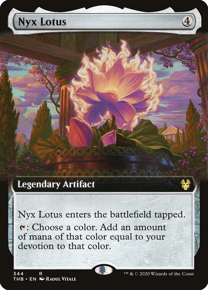 Nyx Lotus (Extended Art) [Theros Beyond Death] | Yard's Games Ltd