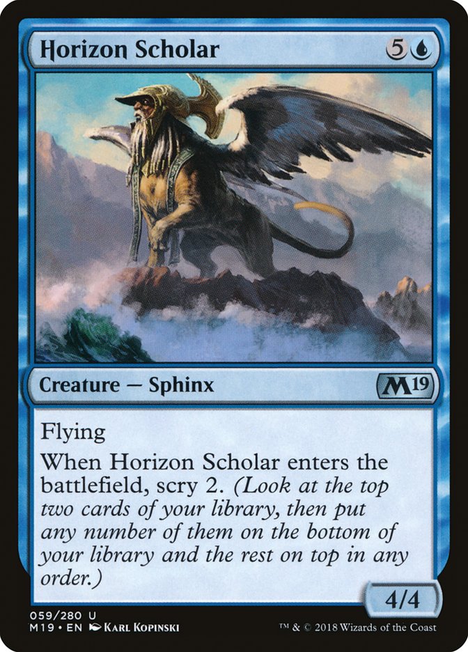 Horizon Scholar [Core Set 2019] | Yard's Games Ltd