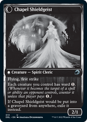 Chaplain of Alms // Chapel Shieldgeist [Innistrad: Double Feature] | Yard's Games Ltd