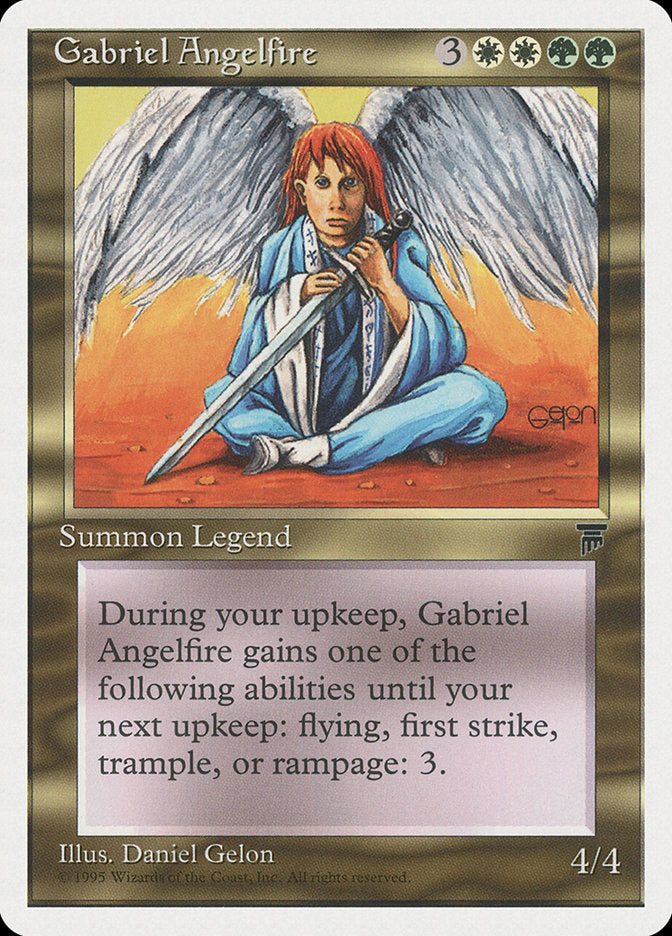 Gabriel Angelfire [Chronicles] | Yard's Games Ltd