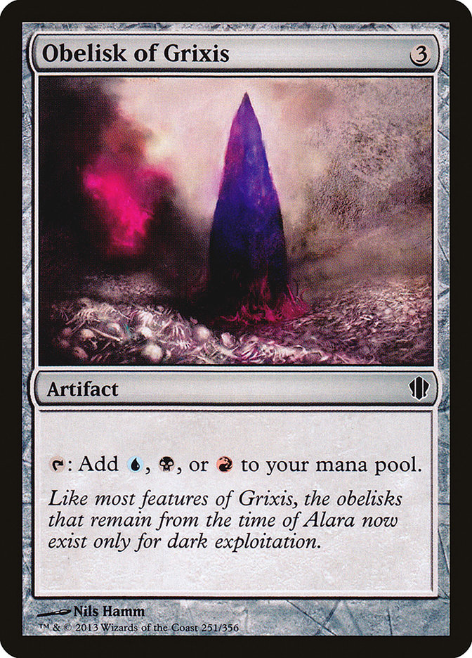 Obelisk of Grixis [Commander 2013] | Yard's Games Ltd