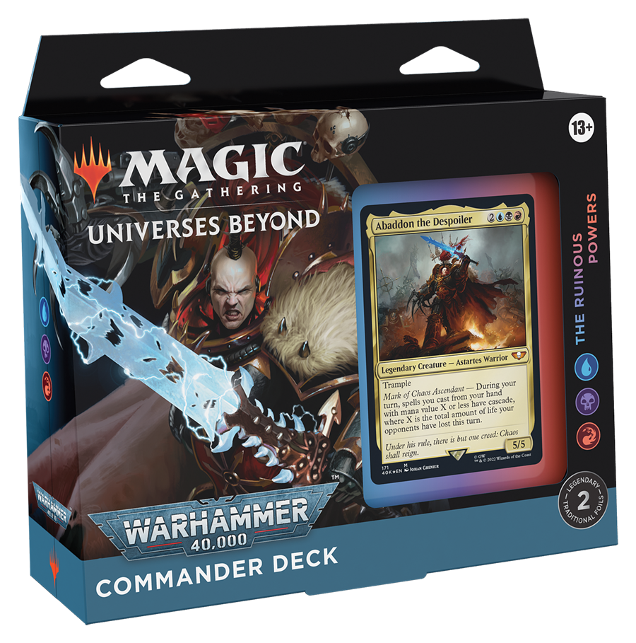 Warhammer 40,000 - Commander Deck (The Ruinous Powers) | Yard's Games Ltd