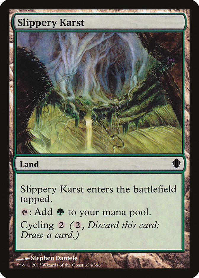 Slippery Karst [Commander 2013] | Yard's Games Ltd