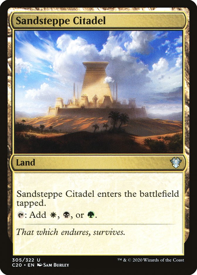 Sandsteppe Citadel [Commander 2020] | Yard's Games Ltd