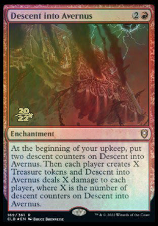 Descent into Avernus [Commander Legends: Battle for Baldur's Gate Prerelease Promos] | Yard's Games Ltd