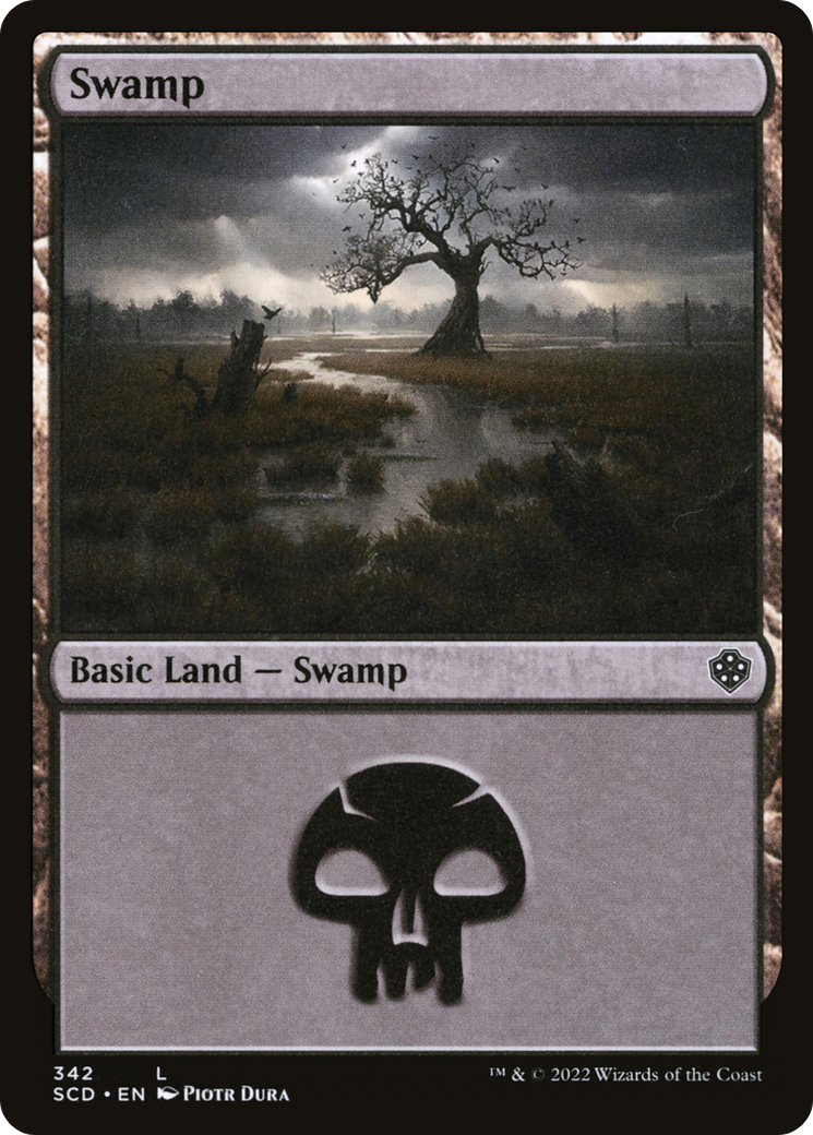 Swamp (342) [Starter Commander Decks] | Yard's Games Ltd