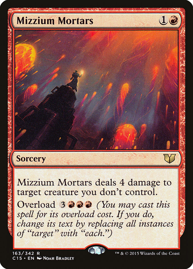 Mizzium Mortars [Commander 2015] | Yard's Games Ltd