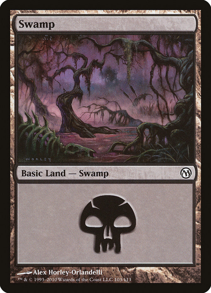 Swamp (103) [Duels of the Planeswalkers] | Yard's Games Ltd