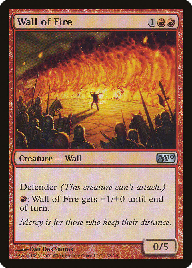 Wall of Fire [Magic 2010] | Yard's Games Ltd