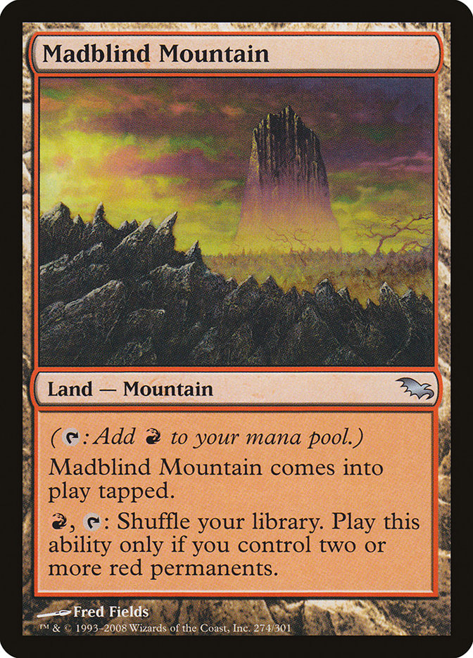 Madblind Mountain [Shadowmoor] | Yard's Games Ltd