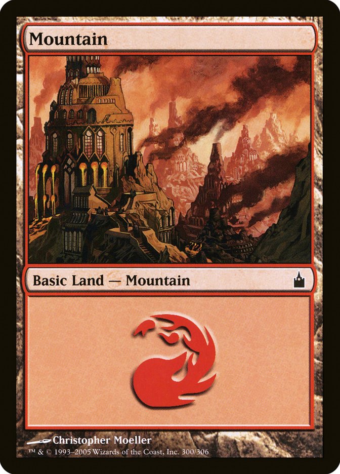 Mountain (300) [Ravnica: City of Guilds] | Yard's Games Ltd